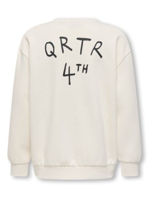 ONLY&SONS OSJKYRIE OVERSIZE LS SWT NOOS Tofu/CARLOS QRTR | Freewear OSJKYRIE OVERSIZE LS SWT NOOS - www.freewear.nl - Freewear