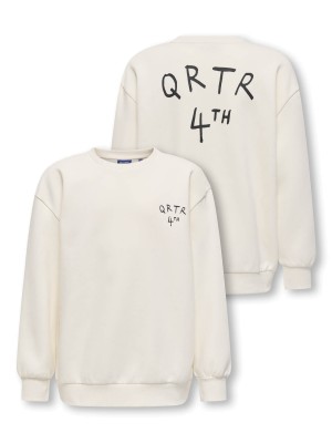 ONLY&SONS OSJKYRIE OVERSIZE LS SWT NOOS Tofu/CARLOS QRTR | Freewear OSJKYRIE OVERSIZE LS SWT NOOS - www.freewear.nl - Freewear