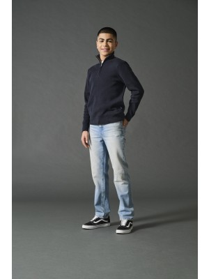 ONLY&SONS OSJEDGE STRAIGHT REPAIR LB 6192 TAI: Light Blue Denim/TINTED | Freewear OSJEDGE STRAIGHT REPAIR LB 6192 TAI: - www.freewear.nl - Freewear