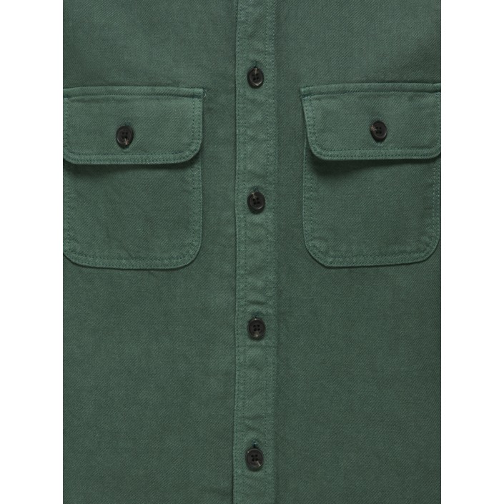 ONLY&SONS OSJOLIVER TWILL OVERDYE OVERSHIRT W: Trekking Green | Freewear OSJOLIVER TWILL OVERDYE OVERSHIRT W: - www.freewear.nl - Freewear