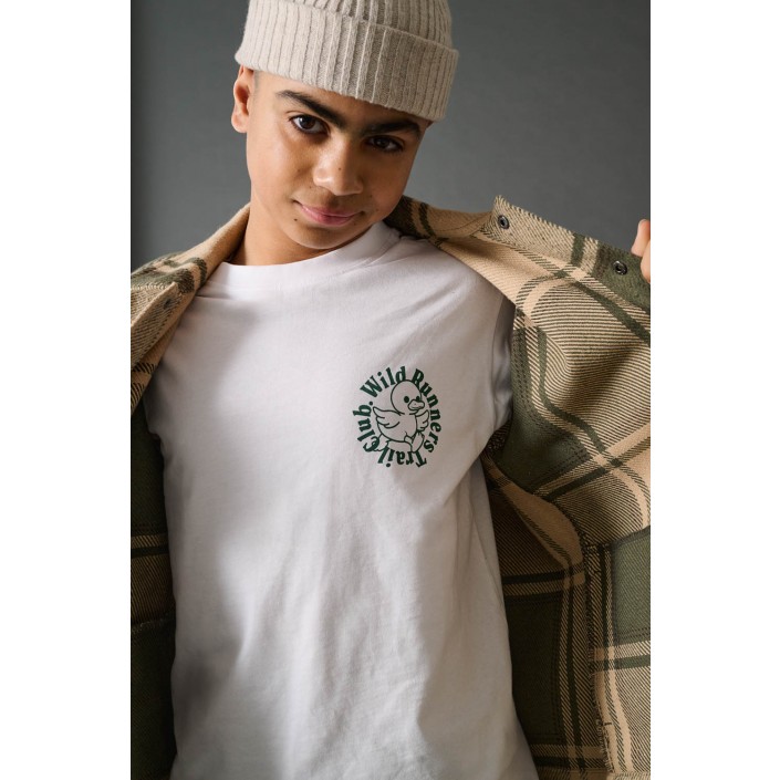 ONLY&SONS OSJFRED DANIEL LIFE RLX SS TEE JRS Bright White/WILD RUNNERS | Freewear OSJFRED DANIEL LIFE RLX SS TEE JRS - www.freewear.nl - Freewear