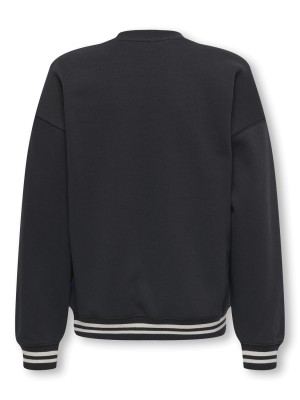 ONLY&SONS OSJCONNOR OVZ ART VTG LS CREW SWT Jet Black/ASCENT | Freewear OSJCONNOR OVZ ART VTG LS CREW SWT - www.freewear.nl - Freewear