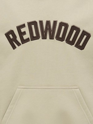 ONLY&SONS OSJGRAHAM RLX LS HOODIE SWT Silver Lining/REDWOOD | Freewear OSJGRAHAM RLX LS HOODIE SWT - www.freewear.nl - Freewear