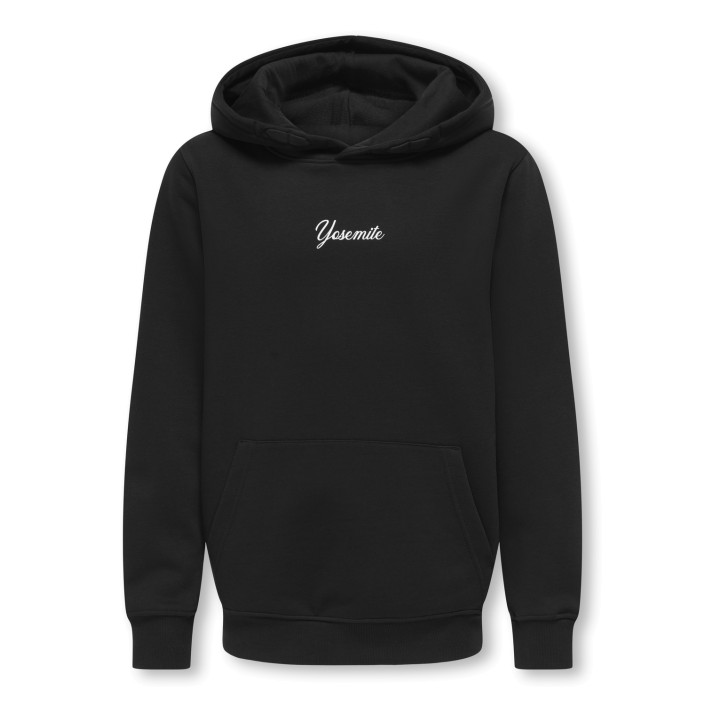 ONLY&SONS OSJHANS LIFE LS REG HOODIE SWT Black/ANTIQUE WHITE YOSEMITE | Freewear OSJHANS LIFE LS REG HOODIE SWT - www.freewear.nl - Freewear