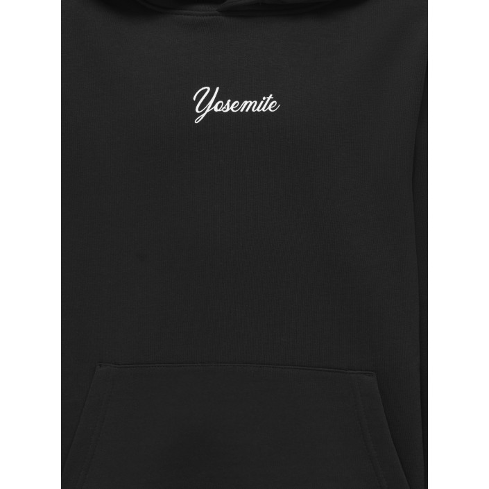 ONLY&SONS OSJHANS LIFE LS REG HOODIE SWT Black/ANTIQUE WHITE YOSEMITE | Freewear OSJHANS LIFE LS REG HOODIE SWT - www.freewear.nl - Freewear