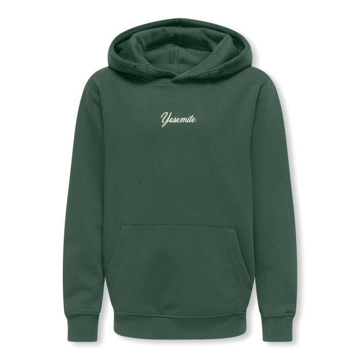 ONLY&SONS OSJHANS LIFE LS REG HOODIE SWT Trekking Green/ANTIQUE WHITE YOS | Freewear OSJHANS LIFE LS REG HOODIE SWT - www.freewear.nl - Freewear