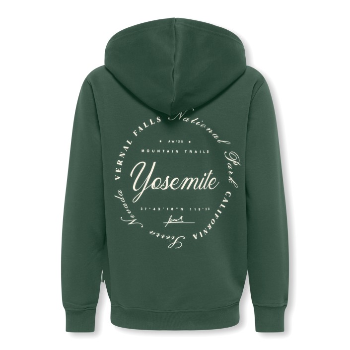 ONLY&SONS OSJHANS LIFE LS REG HOODIE SWT Trekking Green/ANTIQUE WHITE YOS | Freewear OSJHANS LIFE LS REG HOODIE SWT - www.freewear.nl - Freewear