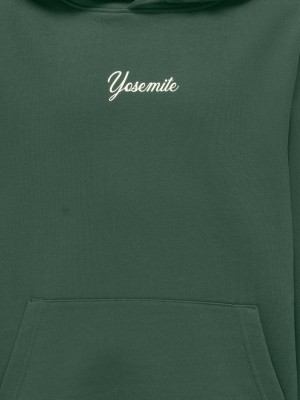 ONLY&SONS OSJHANS LIFE LS REG HOODIE SWT Trekking Green/ANTIQUE WHITE YOS | Freewear OSJHANS LIFE LS REG HOODIE SWT - www.freewear.nl - Freewear