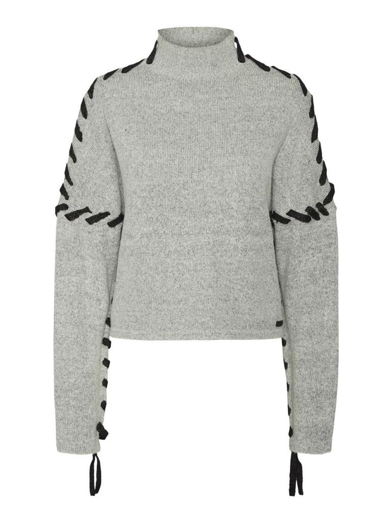 Noisy May Nmdonna L/s Crop Knit