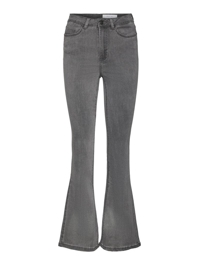 Flared cut jeans met viscose, model 'Sallie'