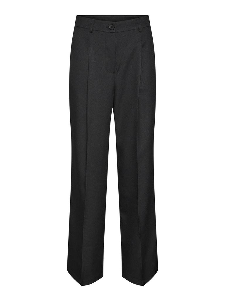 NOISY MAY NMDREWIE HW STRAIGHT PANTS KO NOOS Dames Broek - Maat S