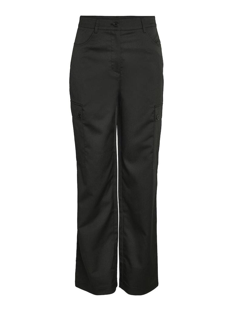 NOISY MAY NMDREWIE HW WIDE LEG CARGO PANTS NOOS Dames Broeken - Maat XL