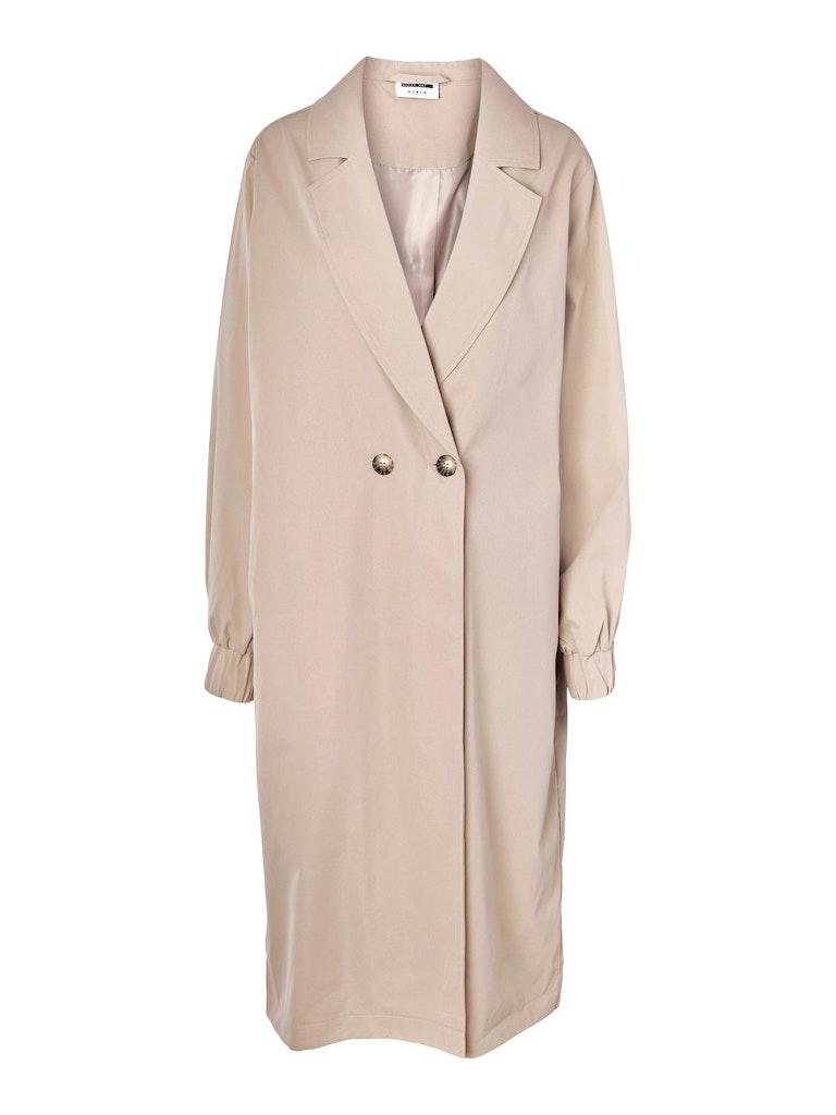 NOISY MAY NMSOFFY LS TRENCHCOAT FWD NOOS Dames Jas - Maat XS