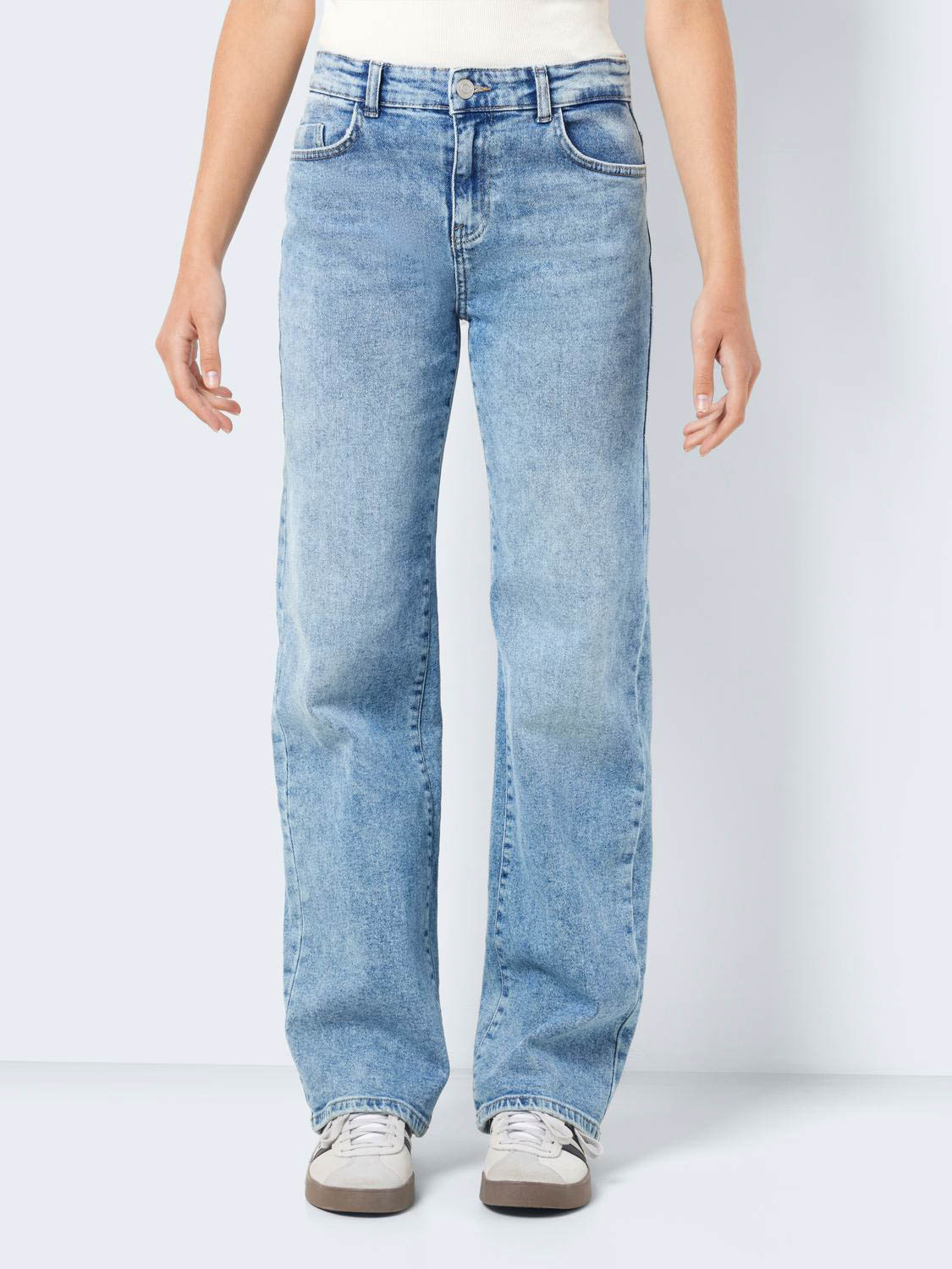 NOISY MAY NMYOLANDA NW WIDE JEANS AZ236LB NOOS Dames Jeans - Maat W27 X L32