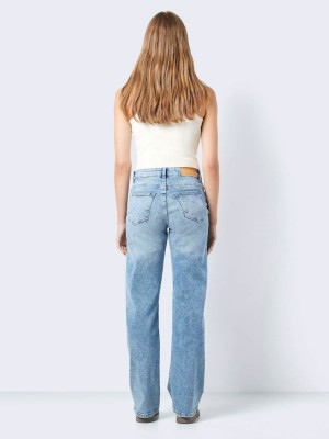 Noisy May NMYOLANDA NW WIDE JEANS AZ236LB NOO: Light Blue Denim | Freewear NMYOLANDA NW WIDE JEANS AZ236LB NOO: - www.freewear.nl - Freewear