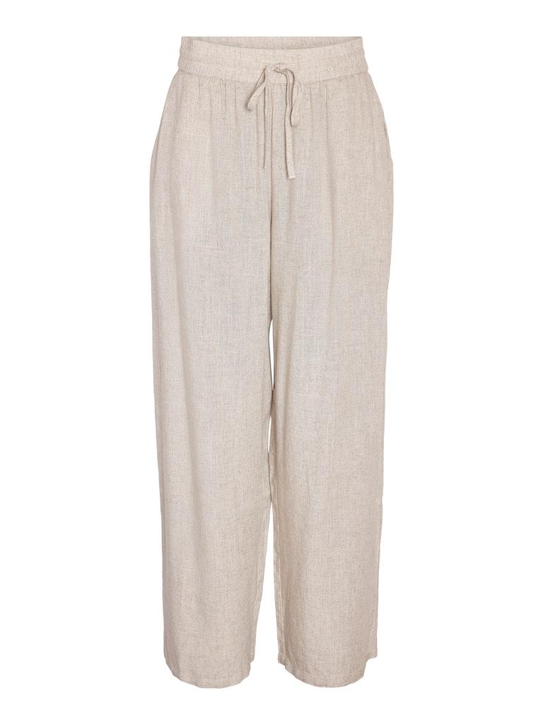Noisy may Broek Nmleilani Nw Loose Pants Noos 27026323 Naturel Dames Maat - L