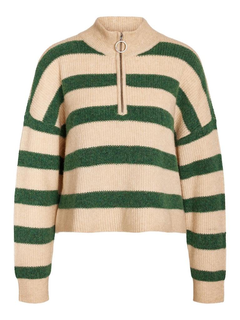 NOISY MAY NMNEWALICE L/S HALF ZIP KNIT NOOS Dames Trui - Maat S
