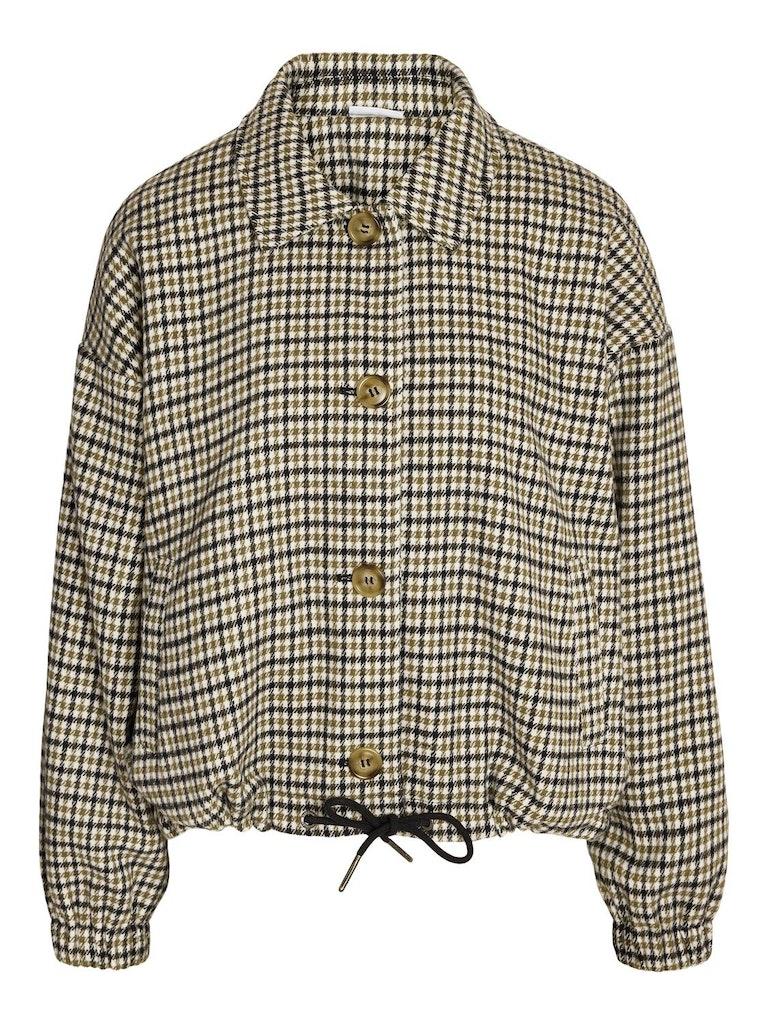 Noisy May Nmmobey L/s Check Jacket Fwd