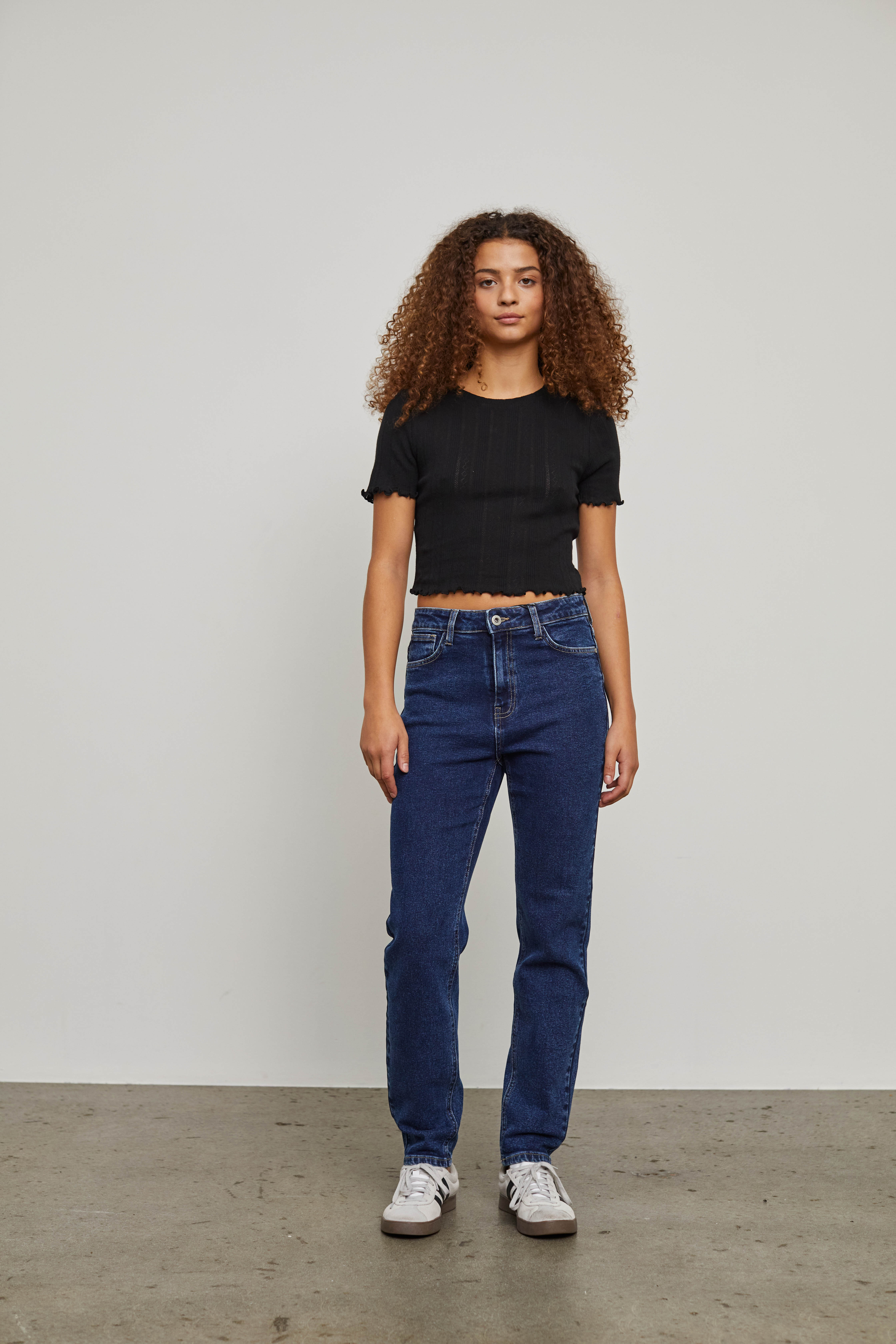 NOISY MAY NMJUDY S/S BABYLOCK DETAIL JRS FWD NOOS Dames Top - Maat XL