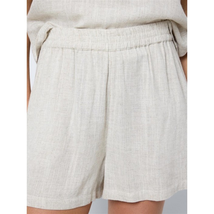 Noisy May NMLEILANI HW SHORTS WVN NOOS Natural | Freewear NMLEILANI HW SHORTS WVN NOOS - www.freewear.nl - Freewear