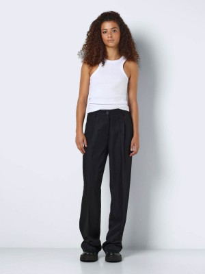 Noisy May NMDEBBIE HW PANTS NOOS Black | Freewear NMDEBBIE HW PANTS NOOS - www.freewear.nl - Freewear
