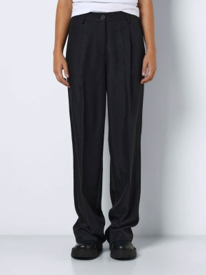 Noisy May NMDEBBIE HW PANTS NOOS Black | Freewear NMDEBBIE HW PANTS NOOS - www.freewear.nl - Freewear
