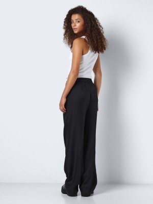 Noisy May NMDEBBIE HW PANTS NOOS Black | Freewear NMDEBBIE HW PANTS NOOS - www.freewear.nl - Freewear