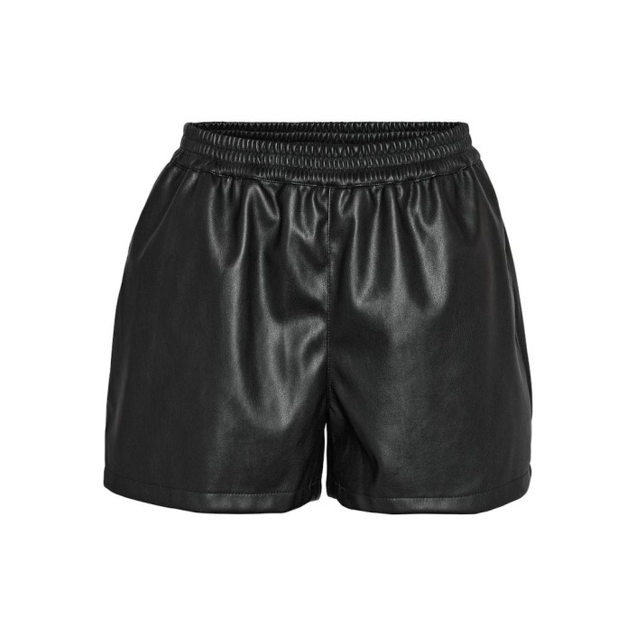 Noisy May NMANDY PU HW SHORTS WVN NOOS Black | Freewear NMANDY PU HW SHORTS WVN NOOS - www.freewear.nl - Freewear