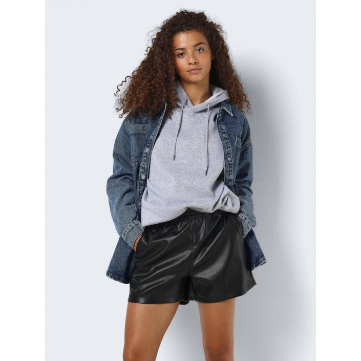 Noisy May NMANDY PU HW SHORTS WVN NOOS Black | Freewear NMANDY PU HW SHORTS WVN NOOS - www.freewear.nl - Freewear