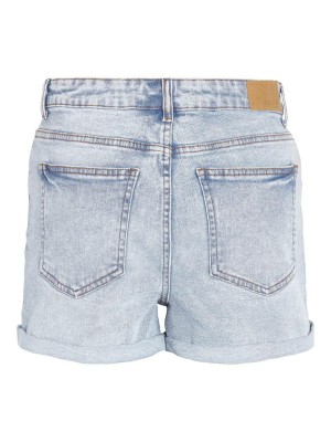 Noisy May NMMONI HW DNM SHORTS AZ359LB NOOS Light Blue Denim | Freewear NMMONI HW DNM SHORTS AZ359LB NOOS - www.freewear.nl - Freewear