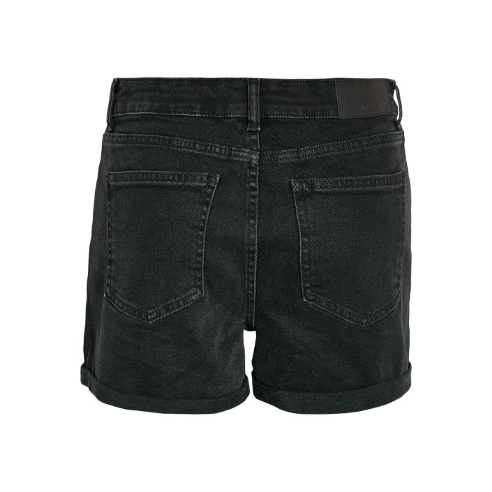Noisy May NMMONI HW DNM SHORTS AZ360BL NOOS Black Denim | Freewear NMMONI HW DNM SHORTS AZ360BL NOOS - www.freewear.nl - Freewear