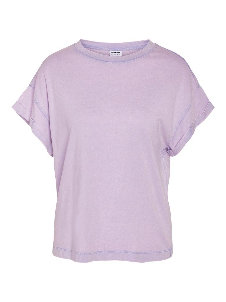 Noisy may T-shirt Nmbohdi Gaby S/s Washed T-shirt Jrs 27030135 Sweet Lavender Dames Maat - XS