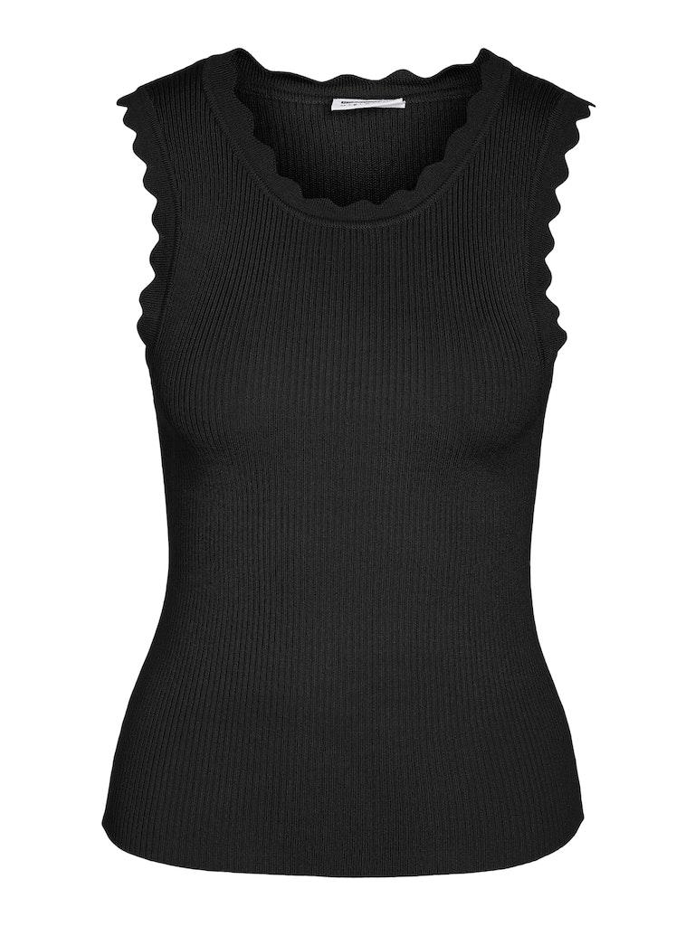 Noisy may Top Nmvenny S/l Knit Top Fwd 27030429 Black Dames Maat - L