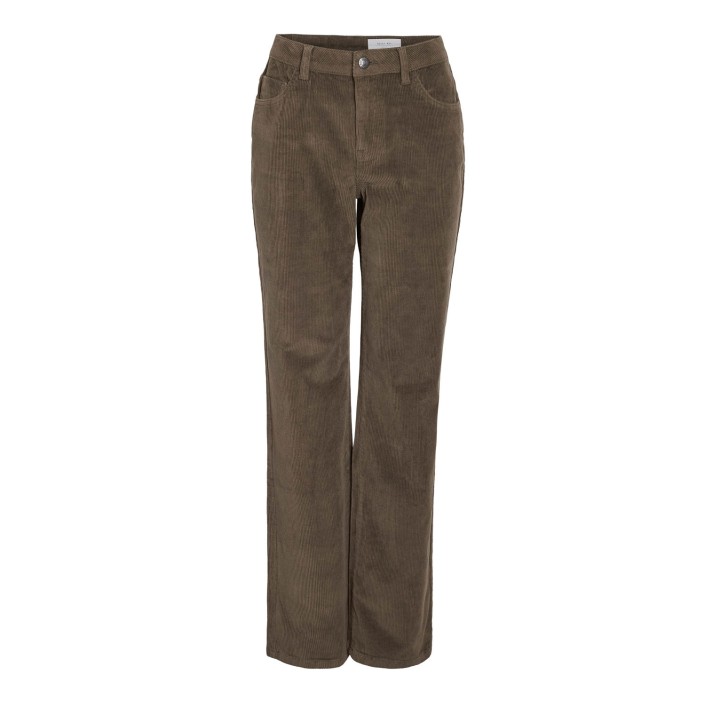 Noisy May NMYOLANDA MW WIDEJEANS CORDUROY NOO: morel | Freewear NMYOLANDA MW WIDEJEANS CORDUROY NOO: - www.freewear.nl - Freewear