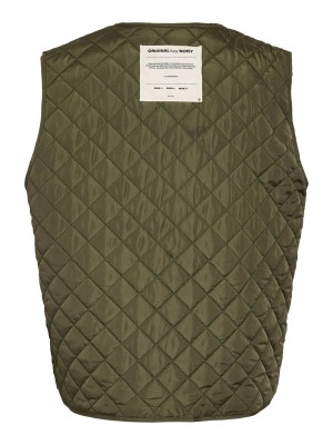 Noisy May NMIRIS QUILTED BOW VEST FWD Kalamata | Freewear NMIRIS QUILTED BOW VEST FWD - www.freewear.nl - Freewear