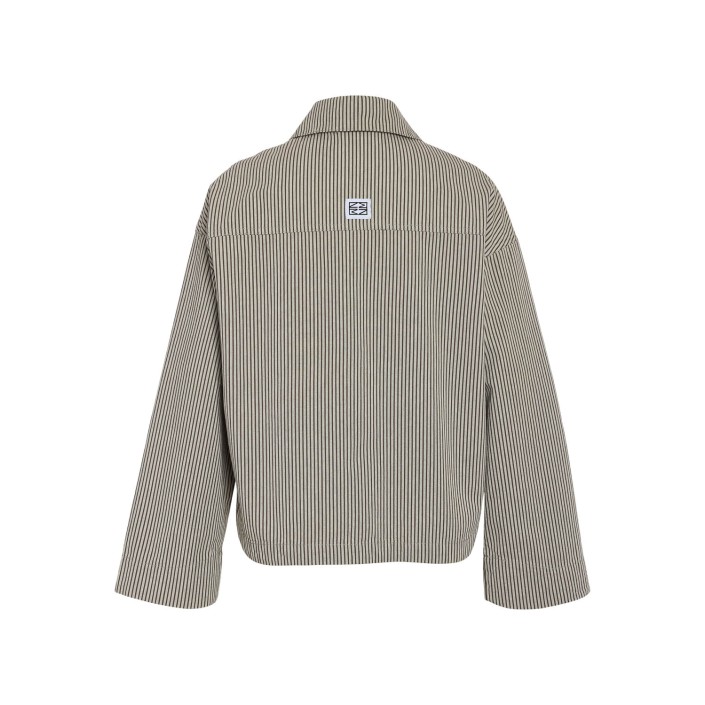 Noisy May NMBILLIE JACKET Birch/MOREL | Freewear NMBILLIE JACKET - www.freewear.nl - Freewear