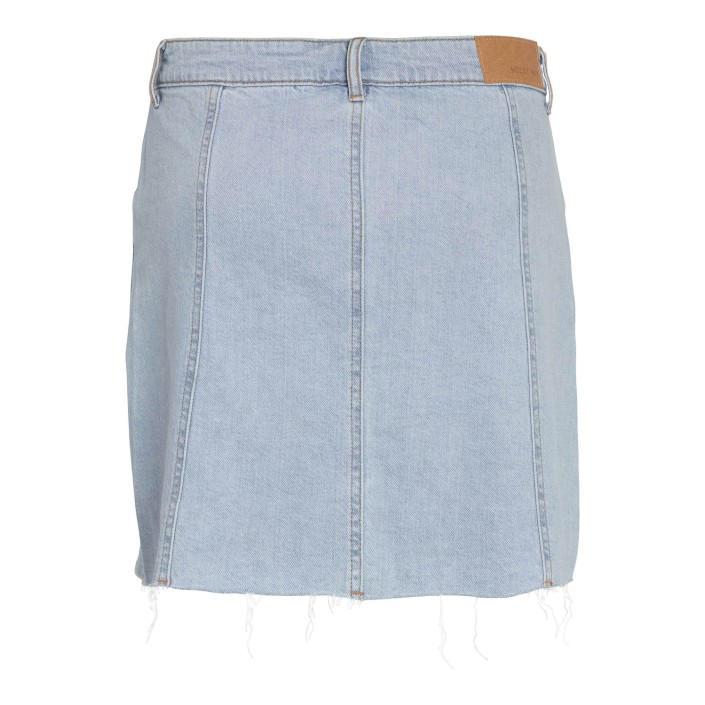 Noisy May NMNINE NW SHORT SKIRT AZ432LB Light Blue Denim | Freewear NMNINE NW SHORT SKIRT AZ432LB - www.freewear.nl - Freewear