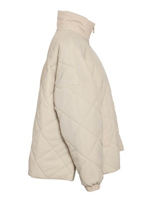 Noisy May NMSCOTT QUILTED JACKET Birch | Freewear NMSCOTT QUILTED JACKET - www.freewear.nl - Freewear