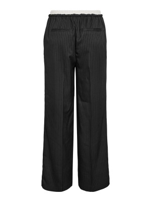 Noisy May NMDALLAS NW PINSTRIPE BOXER PANTS F: Black/WHITE PINSTRIPE | Freewear NMDALLAS NW PINSTRIPE BOXER PANTS F: - www.freewear.nl - Freewear