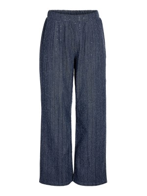 Noisy May NMAMALIE SEQUIN PANTS Medium Blue Denim | Freewear NMAMALIE SEQUIN PANTS - www.freewear.nl - Freewear