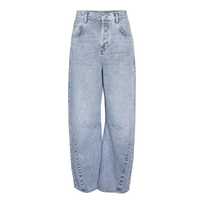 Noisy May NMSUSANNA LW BARREL AZ451LB NOOS Light Blue Denim | Freewear NMSUSANNA LW BARREL AZ451LB NOOS - www.freewear.nl - Freewear
