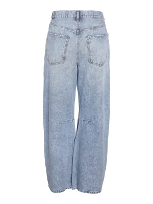 Noisy May NMSUSANNA LW BARREL AZ451LB NOOS Light Blue Denim | Freewear NMSUSANNA LW BARREL AZ451LB NOOS - www.freewear.nl - Freewear
