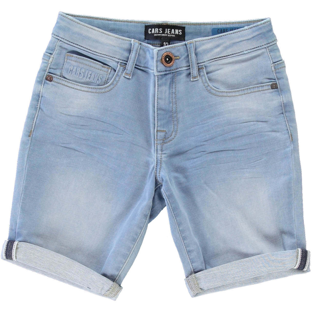 Cars Jeans Kids Seatle Jongens Jeans - Bleached Used - Maat 8