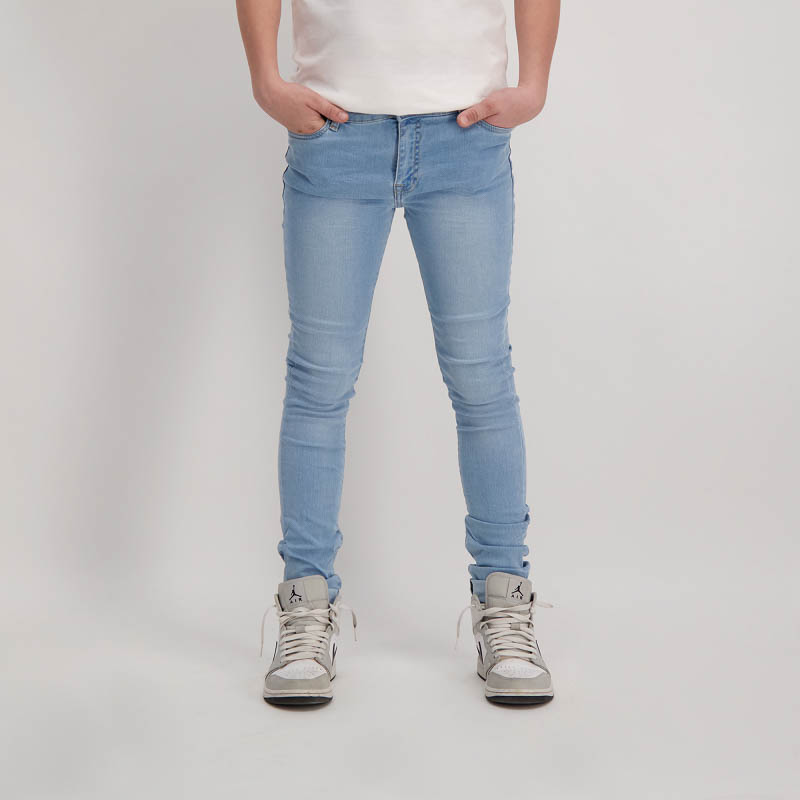 Cars Jeans Jeans Burgo Jr. Slim fit - Jongens - Bleached Used - (maat: 158)
