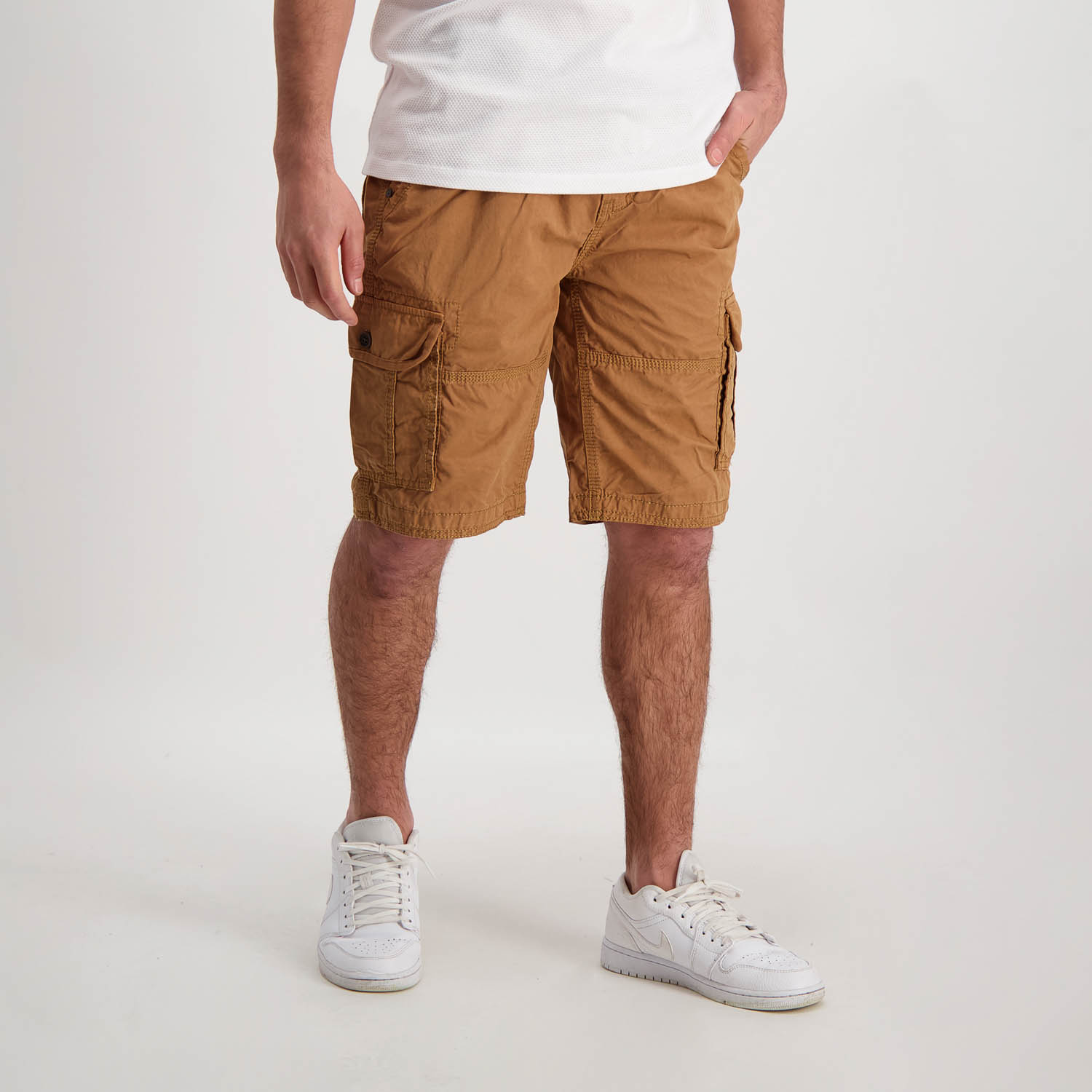 Cars Durras Short Cotton Camel