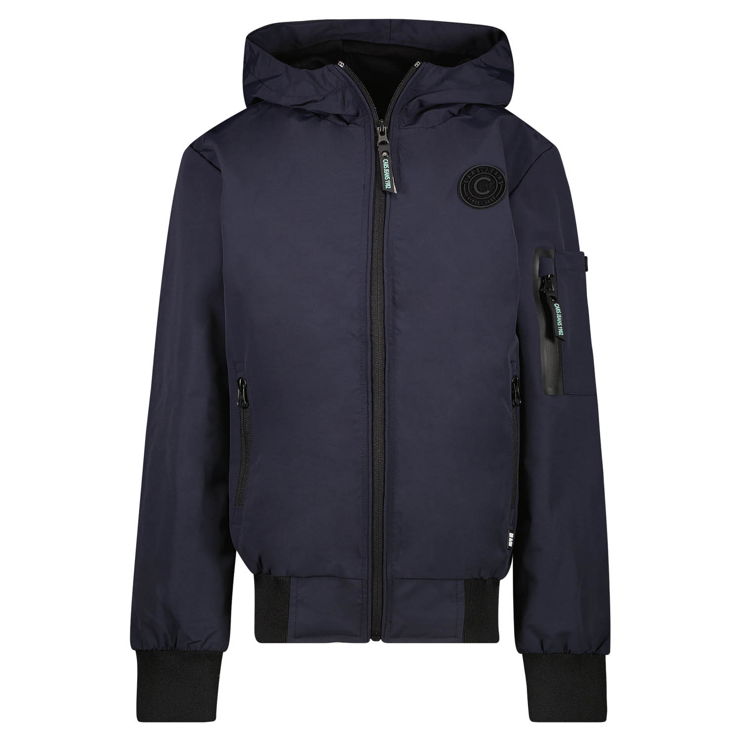 Cars jeans tussenseizoensjas jongens - donkerblauw - Colin - maat 140