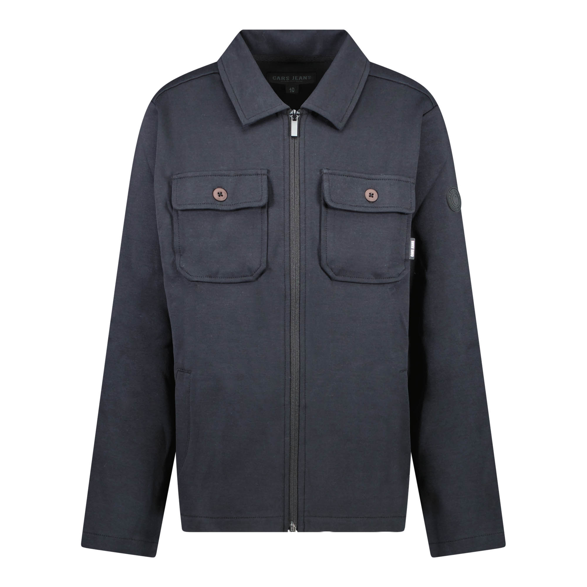 Cars Jeans Gerald Zip Vest Black Jongens Vest - maat 116