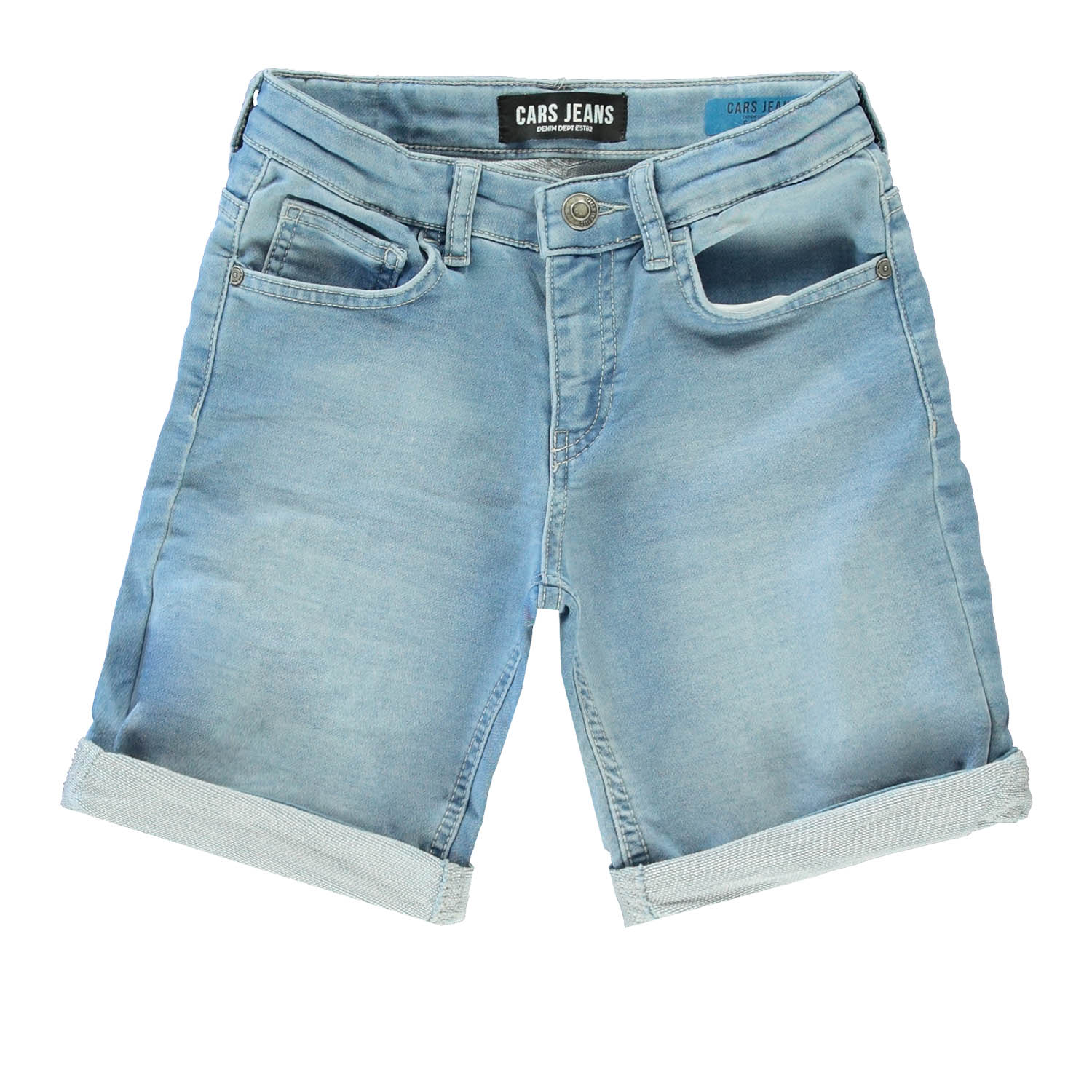 Cars jeans bermuda jongens - bleached used - Cardiff - maat 176