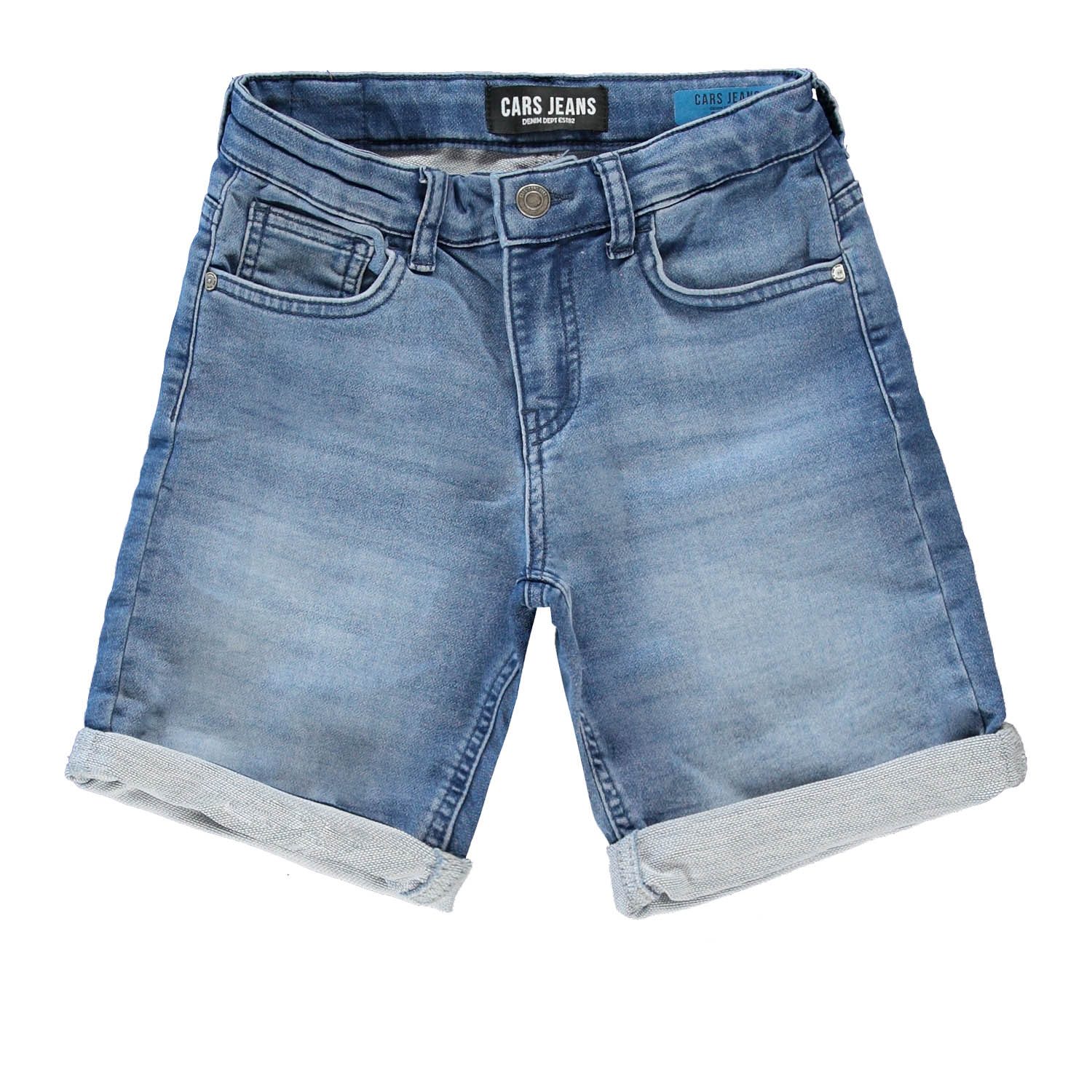 Cars jeans bermuda jongens - stone used - Cardiff - maat 152