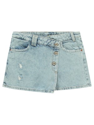 Cars Kids LONDY Den. Short Stone B Stone Bleached | Freewear Kids LONDY Den. Short Stone B - www.freewear.nl - Freewear